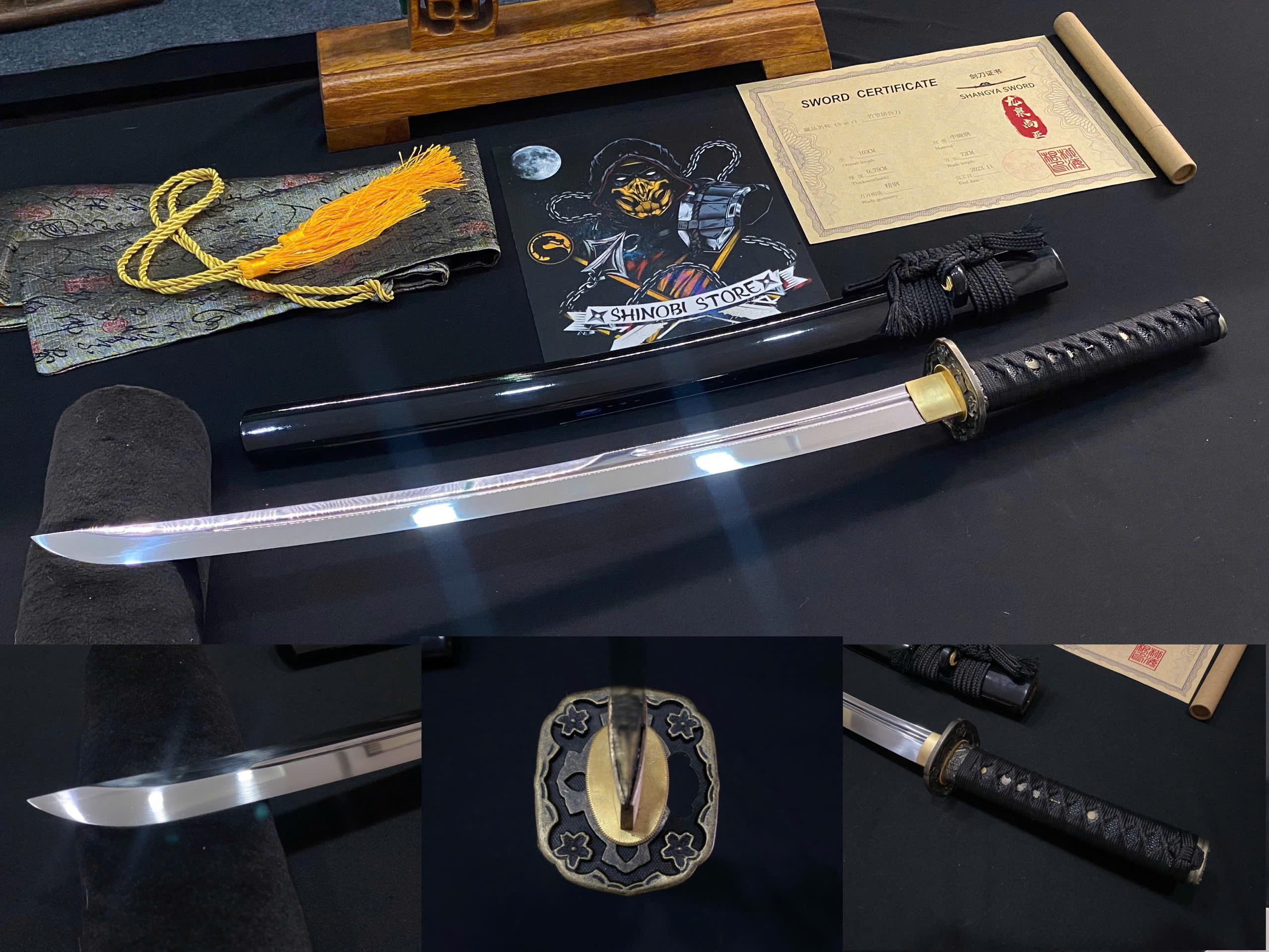 WAKIZASHI - MANGANE STEEL